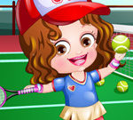 Baby Hazel Tennis Player Dressup