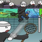 Stick Figure Badminton 2